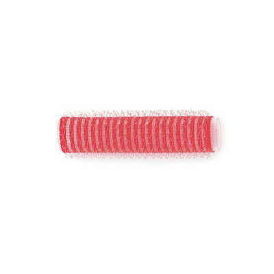 BraveHead tarranauhalla hiusten velcro tarrapapiljotit, punainen Ø 13 mm
